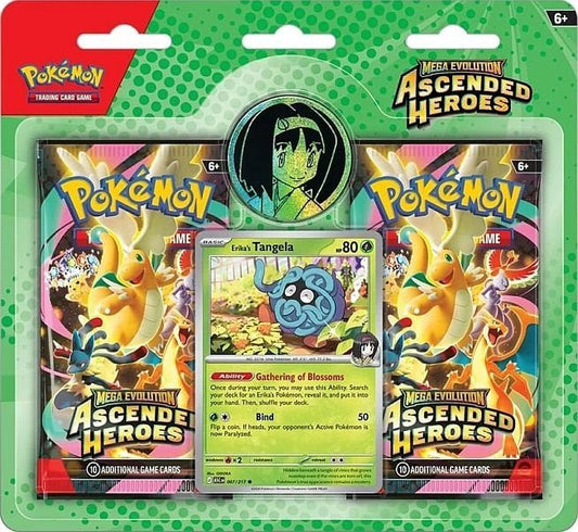 Ascended Heroes: Erika's Tangela 2-Pack Blister