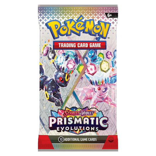 Prismatic Evolutions Booster Pack (Öppnas Live)