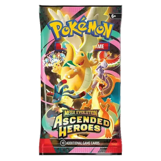 Ascended Heroes Booster Pack (Öppnas Live)